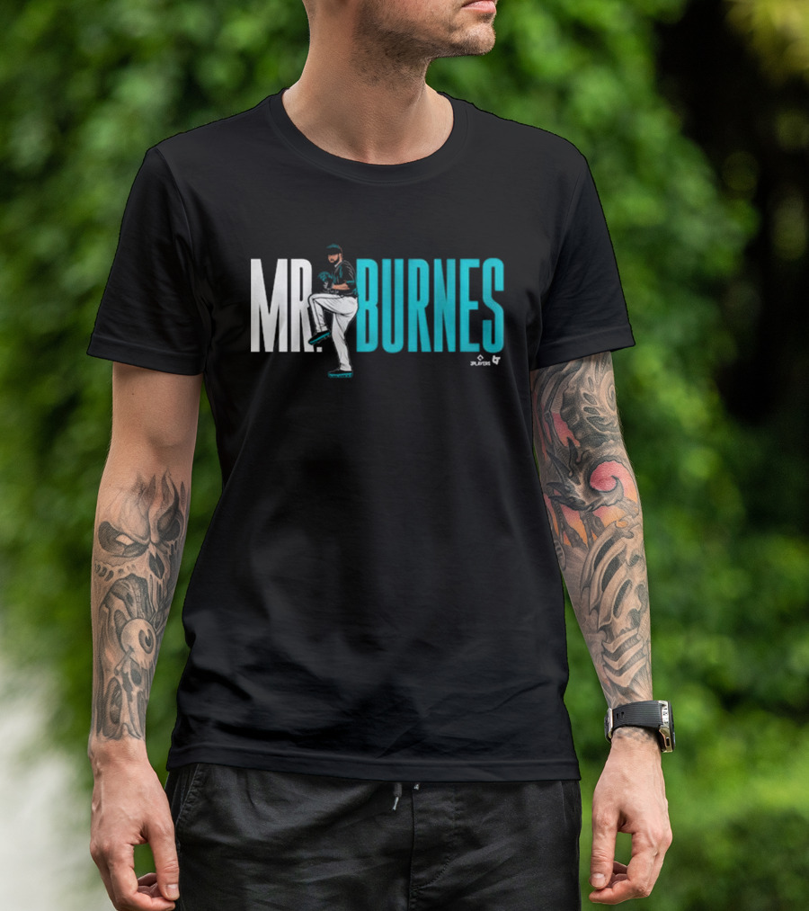 MR. BURNES Corbin Burnes Arizona Baseball Player T-Shirt