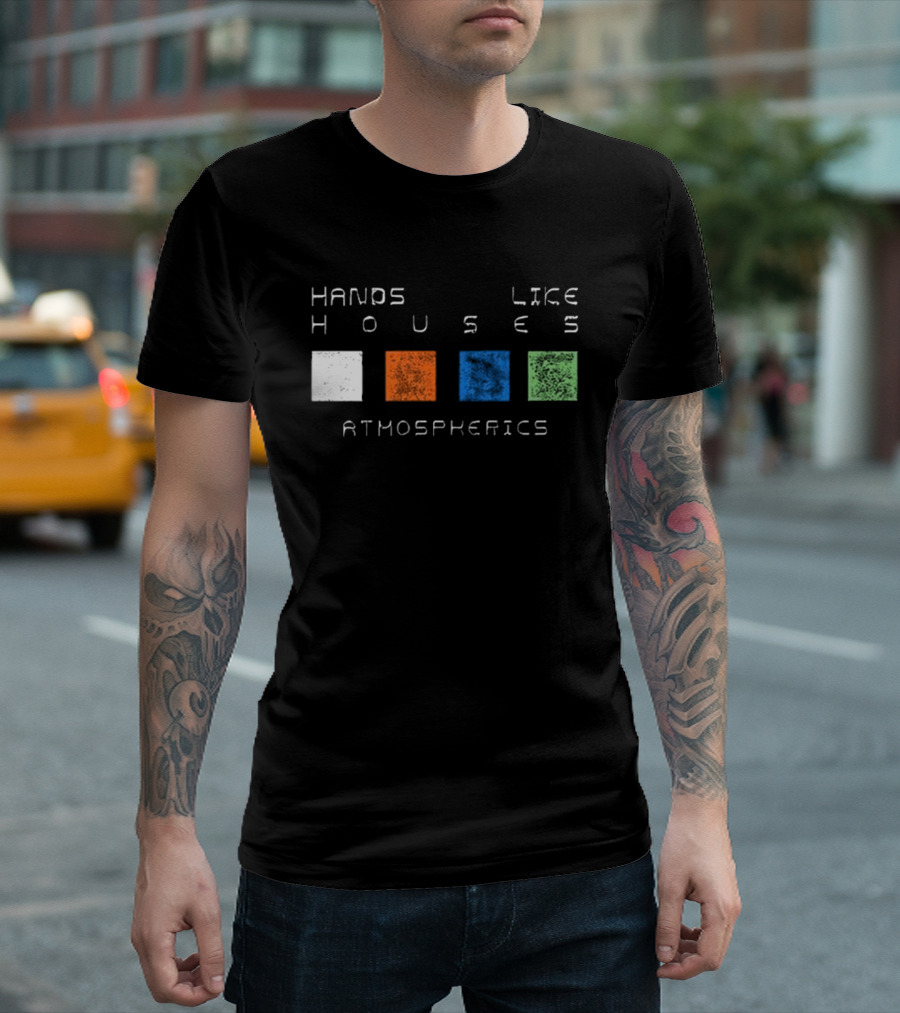 Hands Like Houses Four Colored Squares Atmospherics T-Shirt