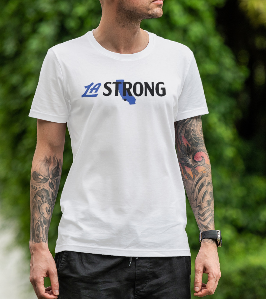LA Strong Clippers Game Los Angeles T-Shirt