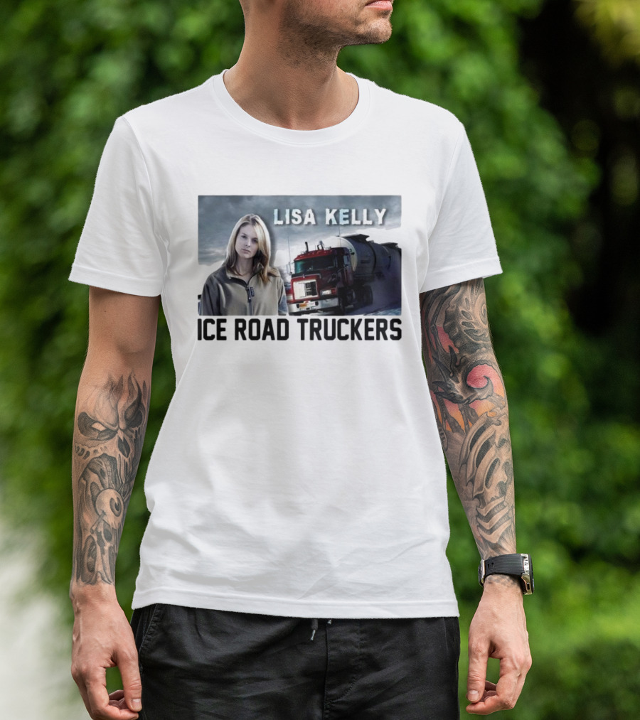 Lisa Kelly Ice Road Truckers Red Truck Adventure T-Shirt
