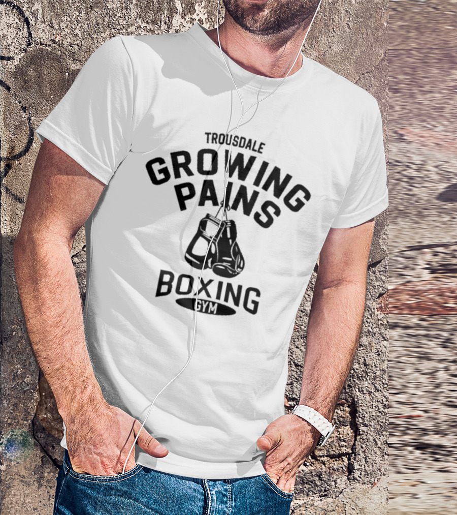 Trousdale Growing Pains Boxing Gym Hanging Gloves T-Shirt