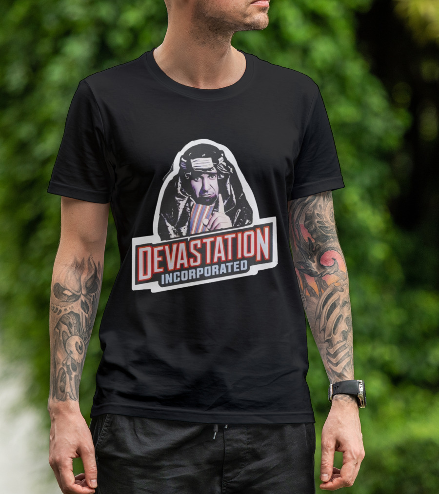 Devastation Incorporated Skandar Akbar Iconic Wrestling Legend T-Shirt