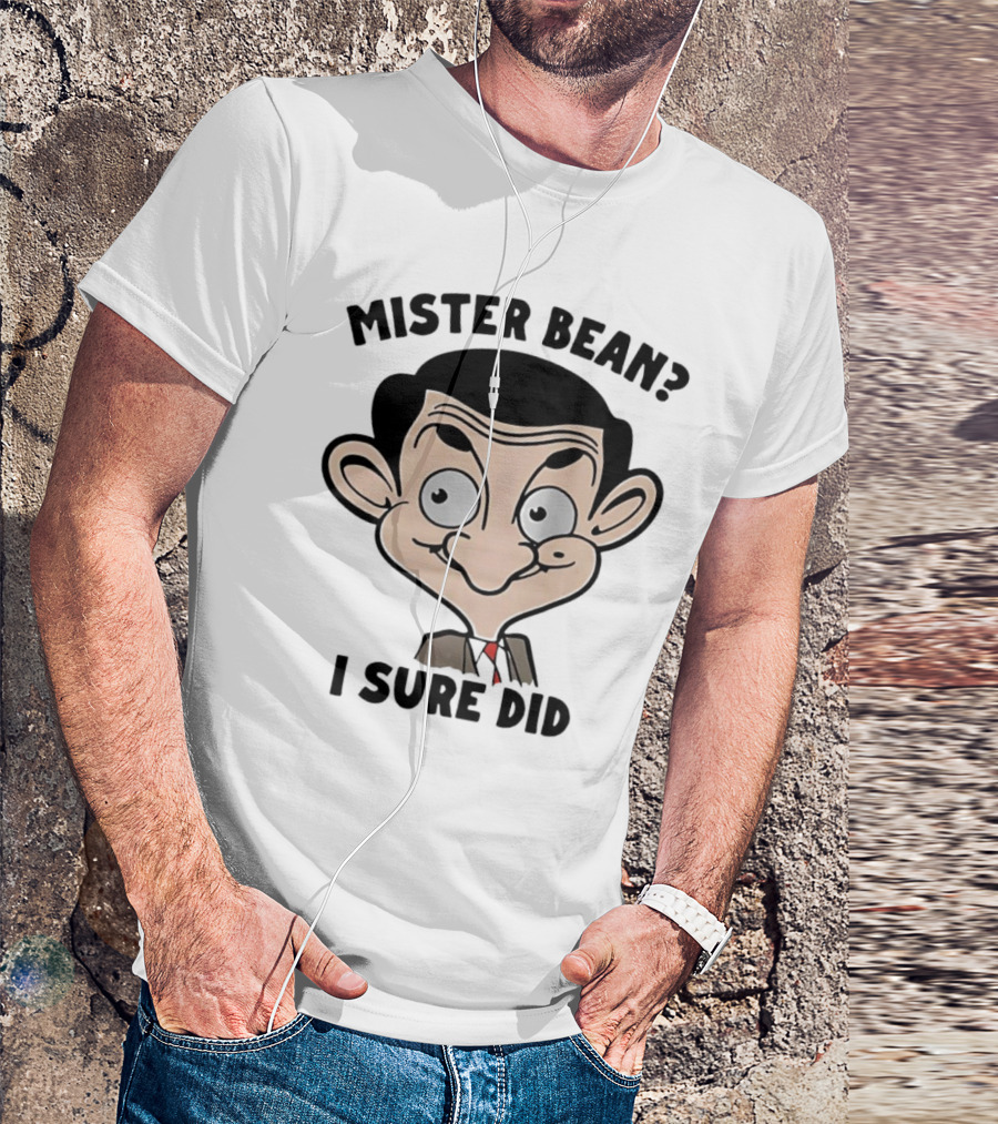 Mister Bean I Sure Did Face T-Shirt