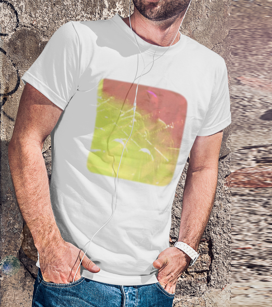 Big Thief Live At Revolution Hal Multicolored Guitar Overlay T-Shirt