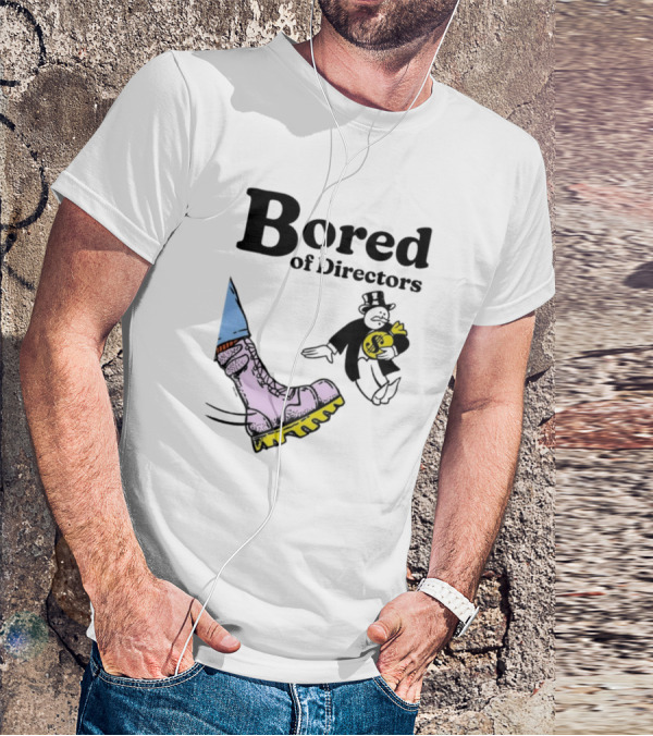 Bored Of Directors Stomp Boot Money Bag T-Shirt