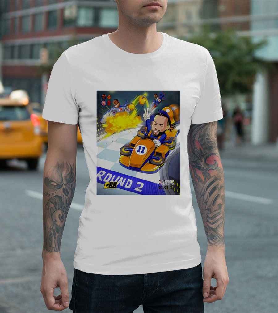 CBB Playoffs 2025 Round 2 Cartoon 05.01.25 T-Shirt