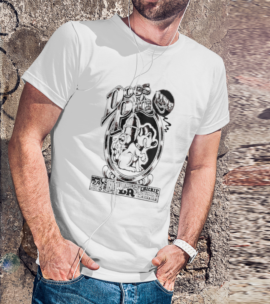 Dogs In A Pile 2023 New Orleans LA Chickie Wah Wah Event T-Shirt