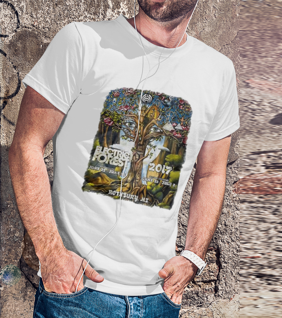 Electric Forest 2017 Tree Art June 22-25 Rothbury MI T-Shirt