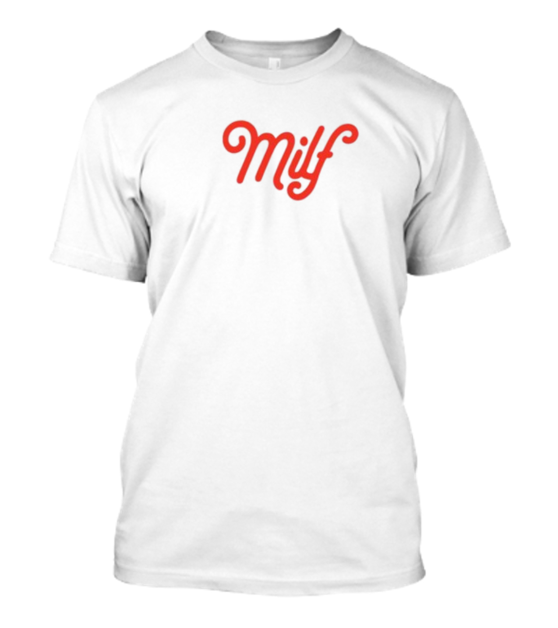 Elizabeth Bay Milf Retro Script Style T-Shirt