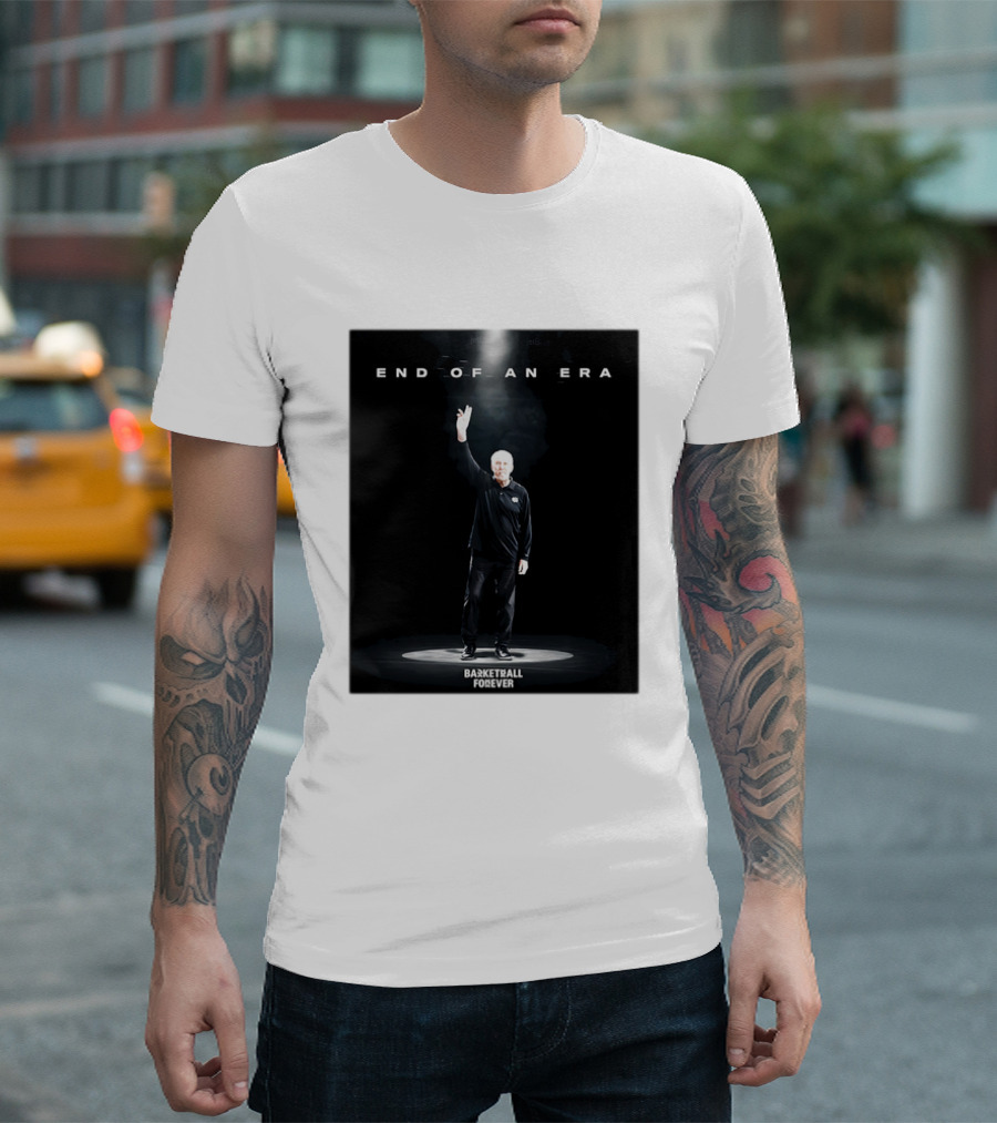 End of an Era Gregg Popovich Basketball Forever T-Shirt