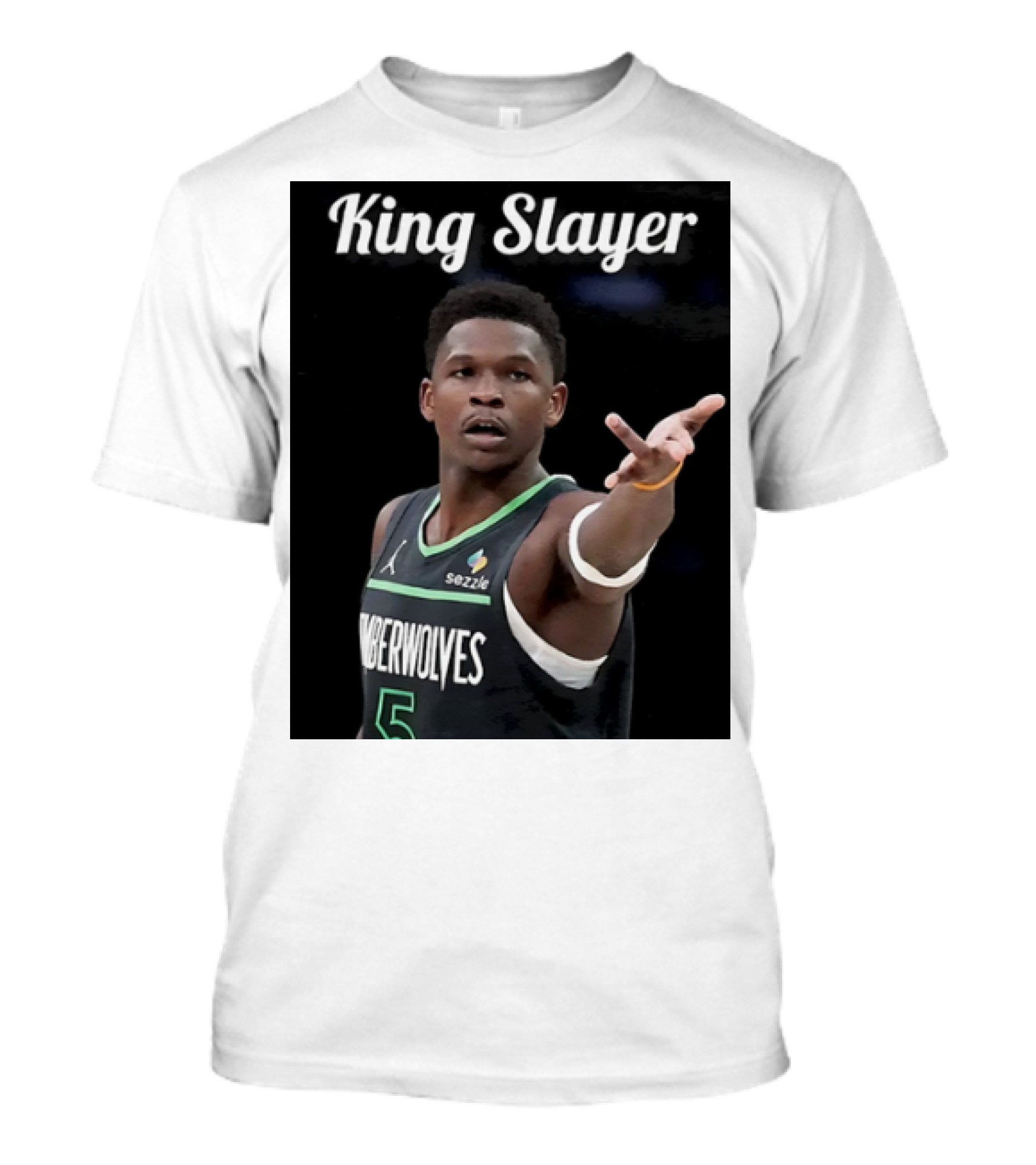 King Slayer Minnesota Timberwolves Anthony Edwards T-Shirt