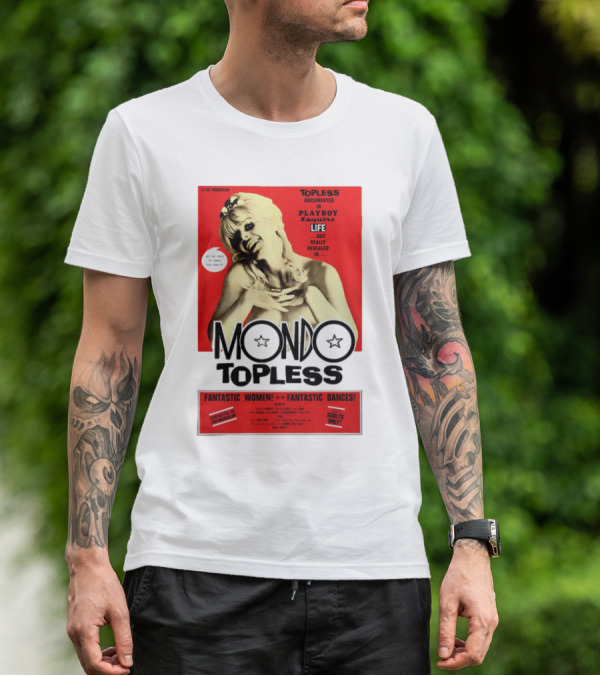 Mondo Topless Fantastic Women Fantastic Dances Adults Only T-Shirt