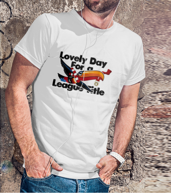 Lovely Day For A League Title Manchester United Toucan Soccer Victory T-Shirt