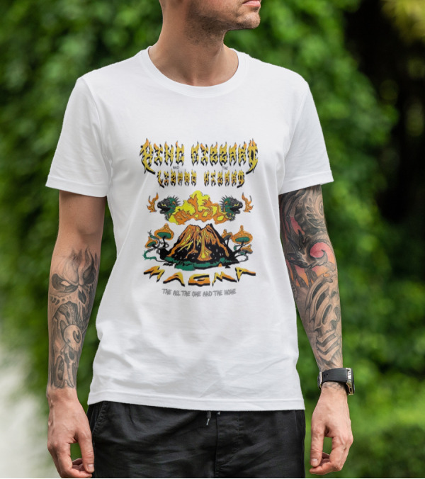 King Gizzard Lizard Wizard Magma Volcanic Imagery T-Shirt
