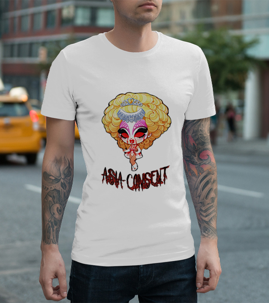 Asia Consent Doll Horror Marie Antoinette T-Shirt