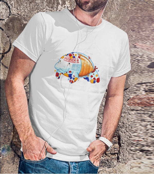 Oddarette Wonder Nutrition Ingredients Happy Manatee T-Shirt