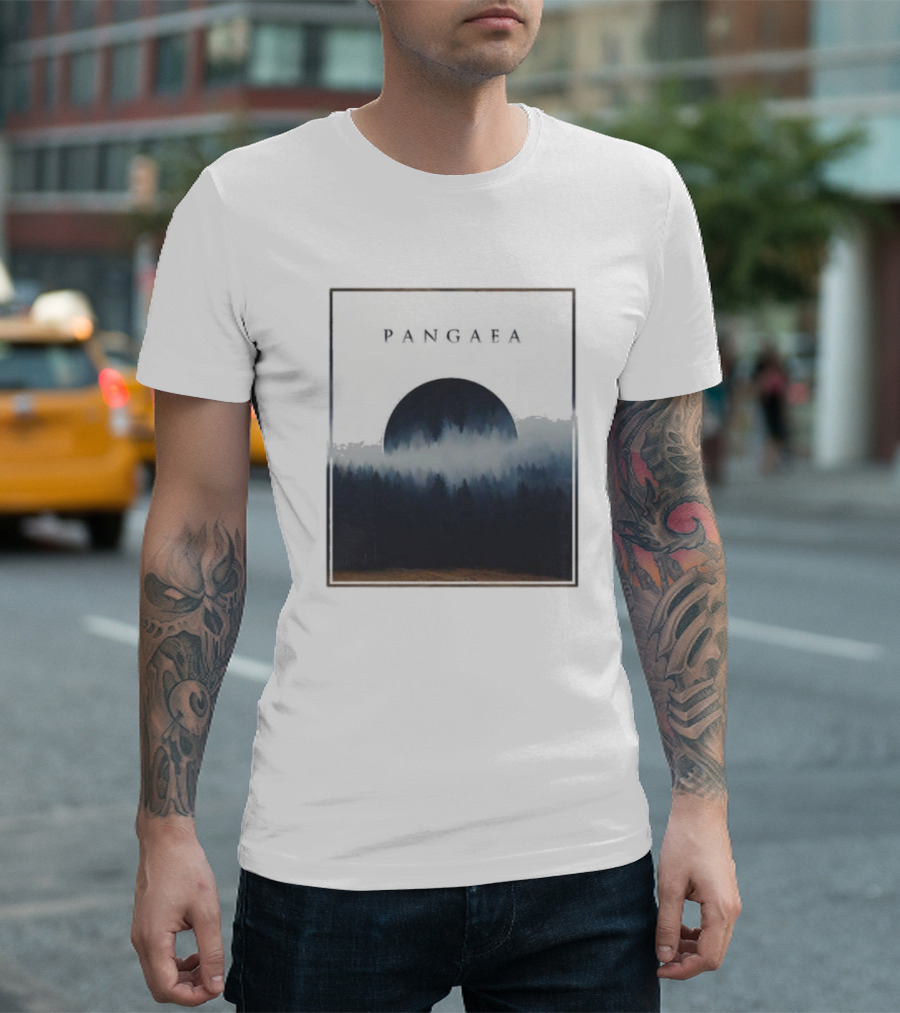 Pangaea Forest Circle Moon Mist T-Shirt