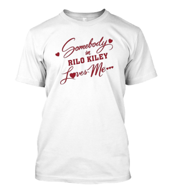 Somebody In Rilo Kiley Loves Me Heart T-Shirt