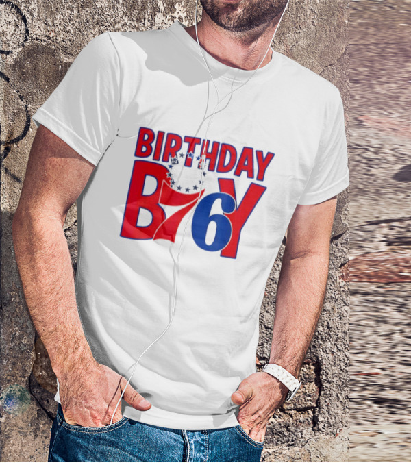 Philadelphia 76ers NBA Birthday Boy B76Y T-Shirt