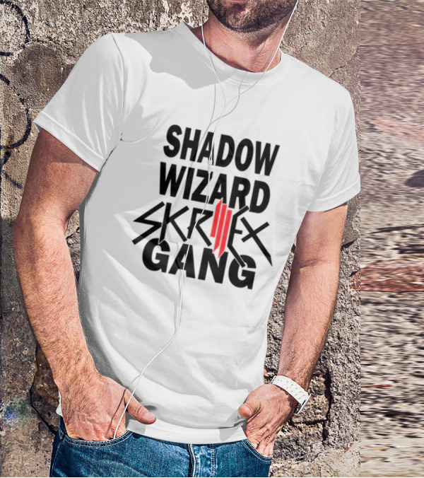 Shadow Wizard Skrillex Gang Red Brush Mark T-Shirt