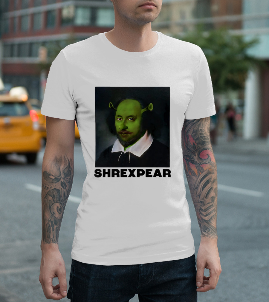 Shrek Shakespeare Shrexpear Parody Fusion T-Shirt