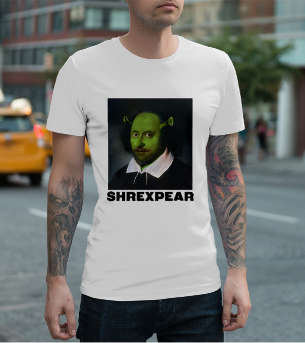 Shrek Shakespeare Shrexpear Parody Fusion T-Shirt