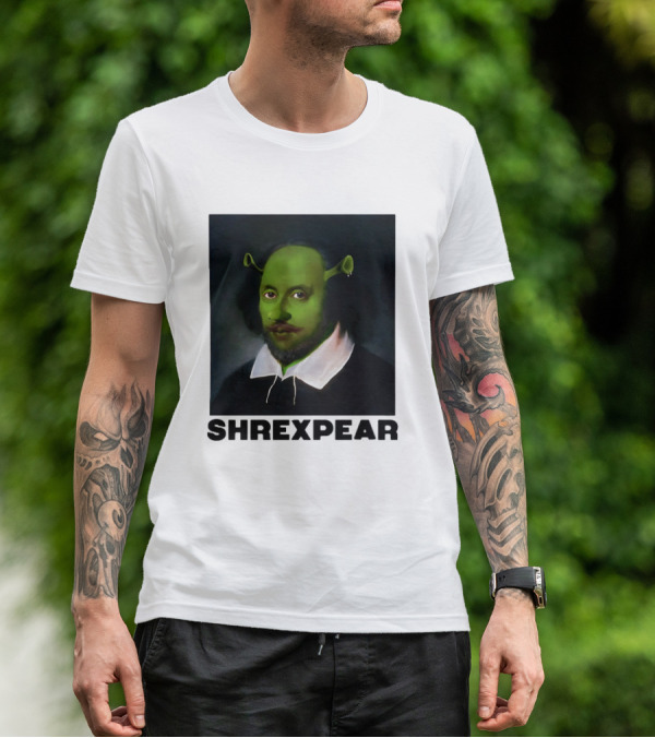 Shrek Shakespeare Shrexpear Parody Fusion T-Shirt