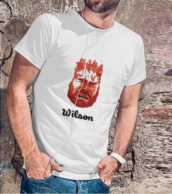 Wilson Tom Wilson Fake Crying Meme Red Face 2025 T-Shirt