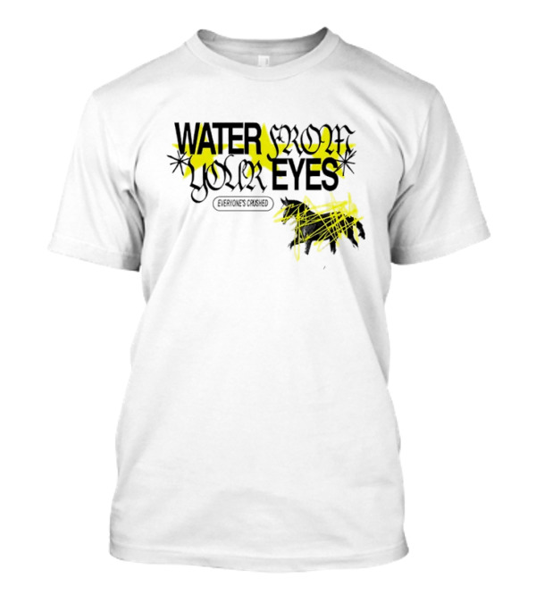 Water From Your Eyes Everyone’s Crushed Distorted Yellow Stars And Scribbles T-Shirt