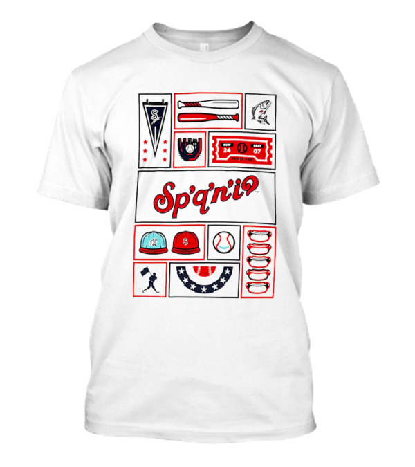 Spokane Indians Ballpark Fun Elements Sp'q'n'iʕ T-Shirt
