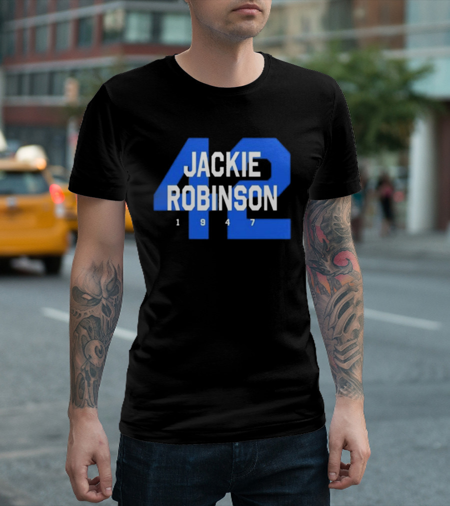 Jackie Robinson 42 1947 Anniversary 2025 T-Shirt