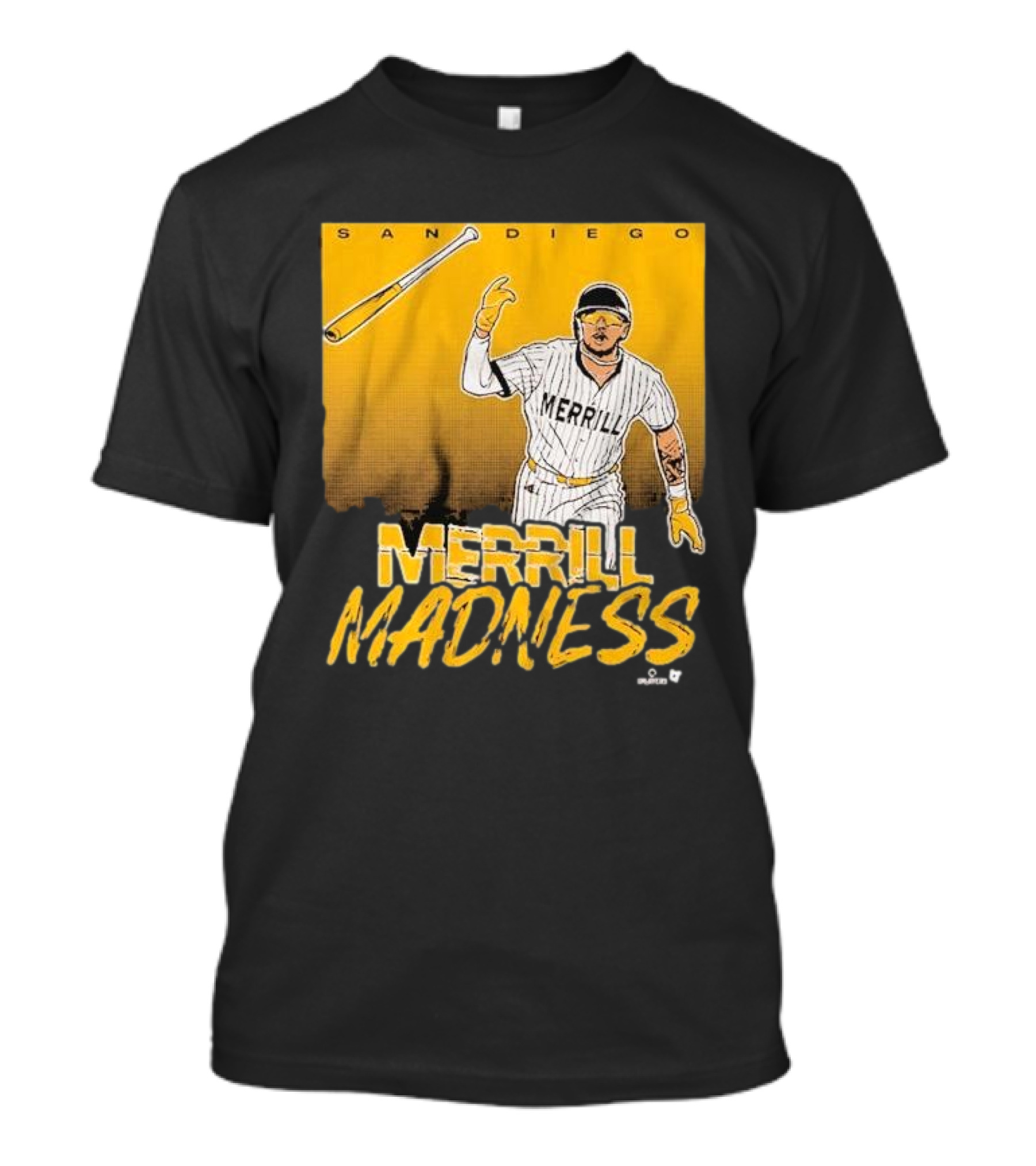 San Diego Merrill Madness Bat Flip T-Shirt
