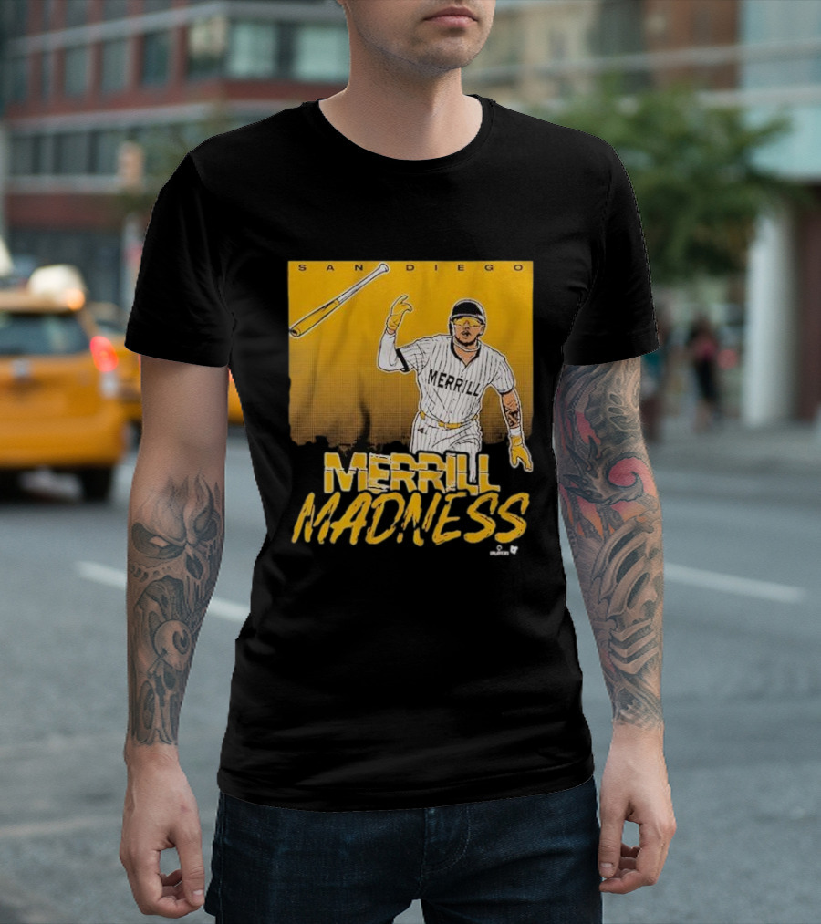 San Diego Merrill Madness Bat Flip T-Shirt