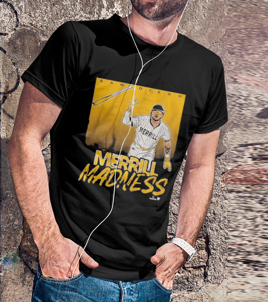 San Diego Merrill Madness Bat Flip T-Shirt