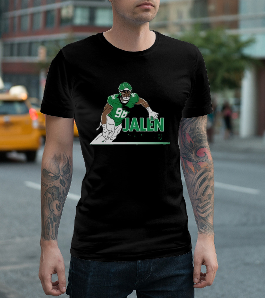 Jalen Carter 98 Big Dawg Pose Football Player T-Shirt