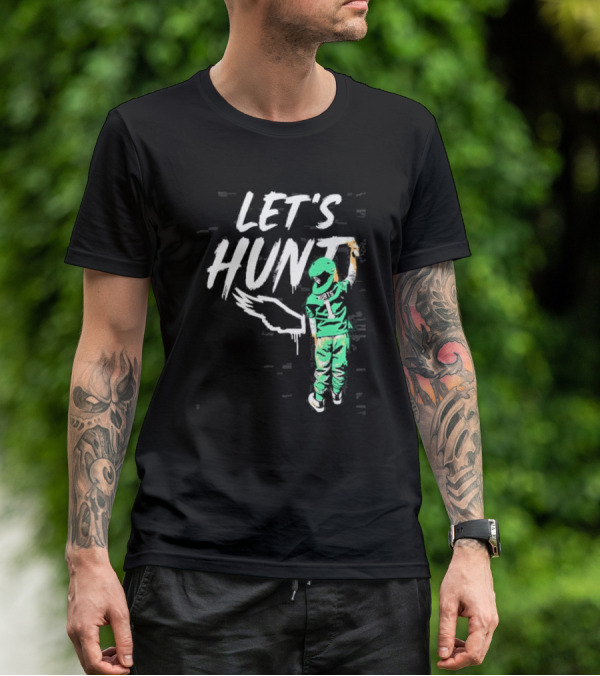 Jalen Hurts Let’s Hunt Birds Philadelphia Eagles T-Shirt