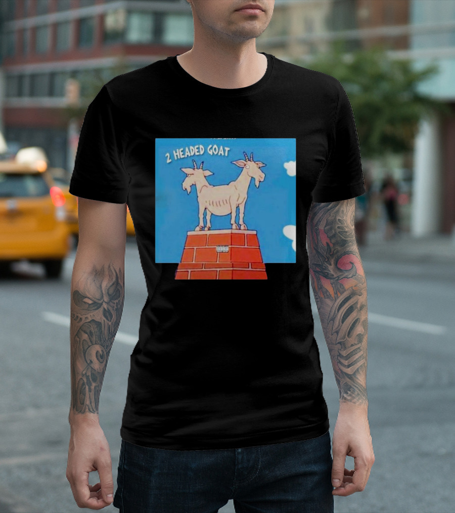 2 Headed Goat James Harden Kawhi Leonard LA Clippers vs Warriors T-Shirt