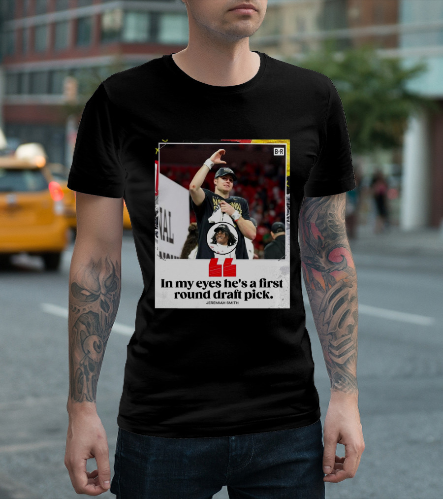 Jeremiah Smith In My Eyes He's A First Round Draft Pick National Champions T-Shirt