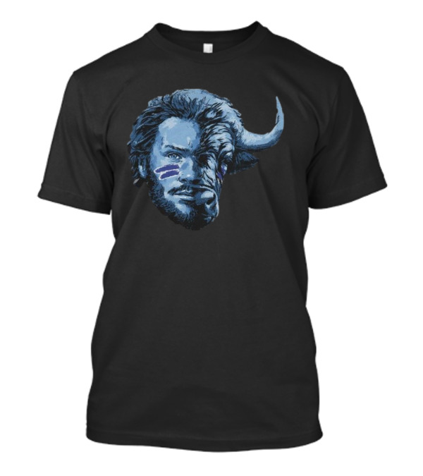 Josh Allen Buffalo Hybrid Face T-Shirt