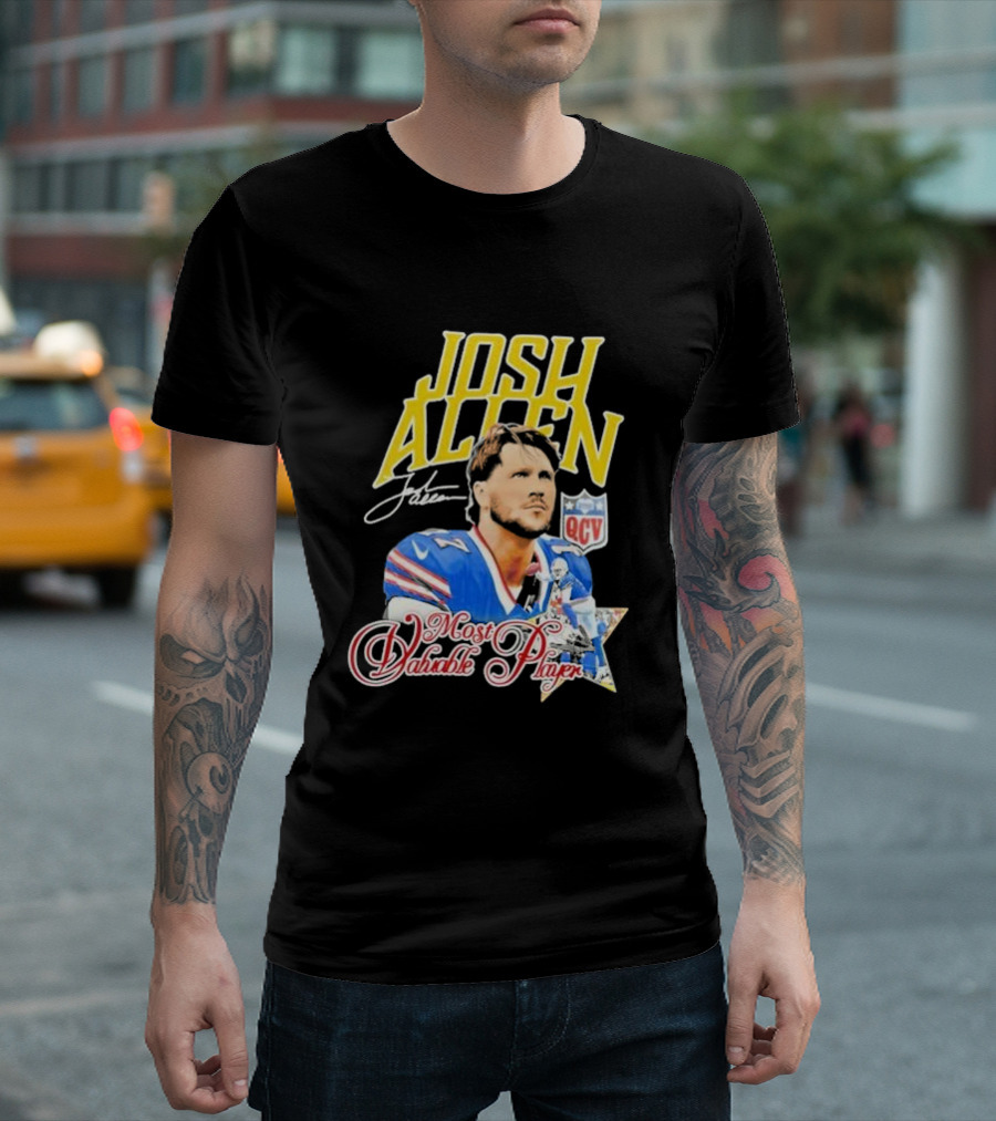 Josh Allen QCV Most Valuable Player T-Shirt