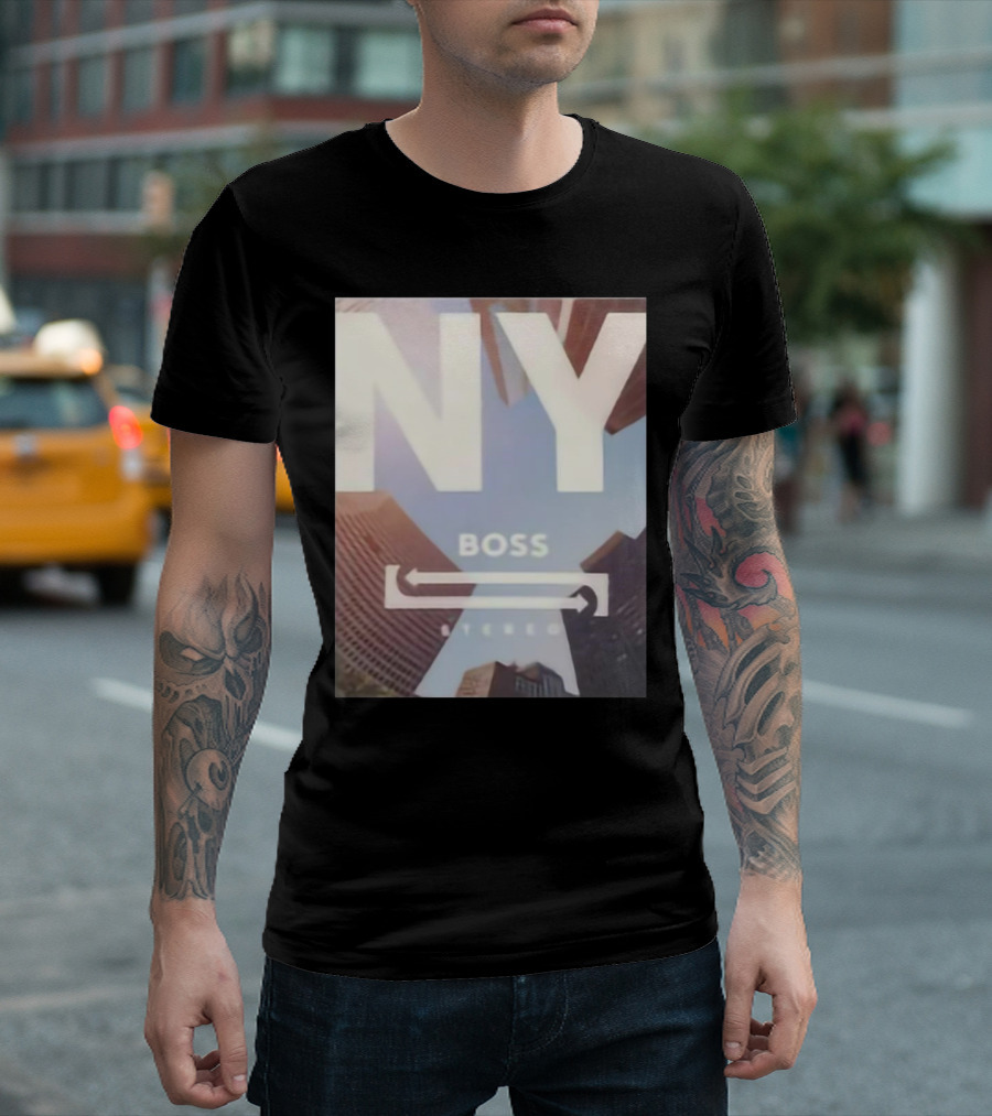 NY Boss Stereo Juan Soto MLB New York Yankees T-Shirt