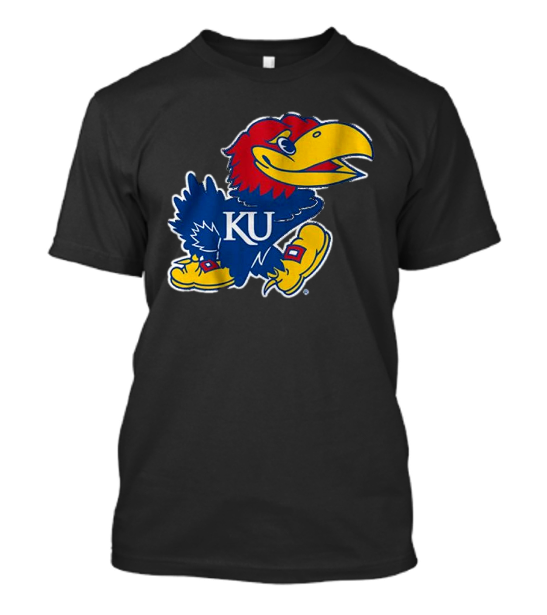 KU Jayhawk Kansas Basketball T-Shirt