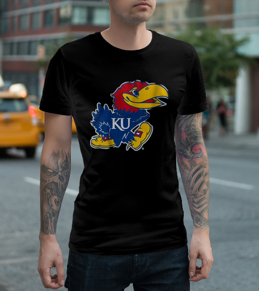 KU Jayhawk Kansas Basketball T-Shirt