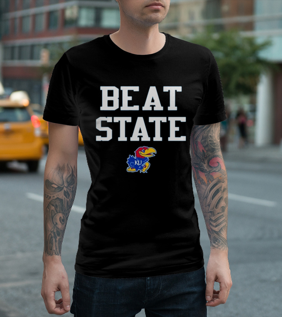 Beat State KU Jayhawks T-Shirt