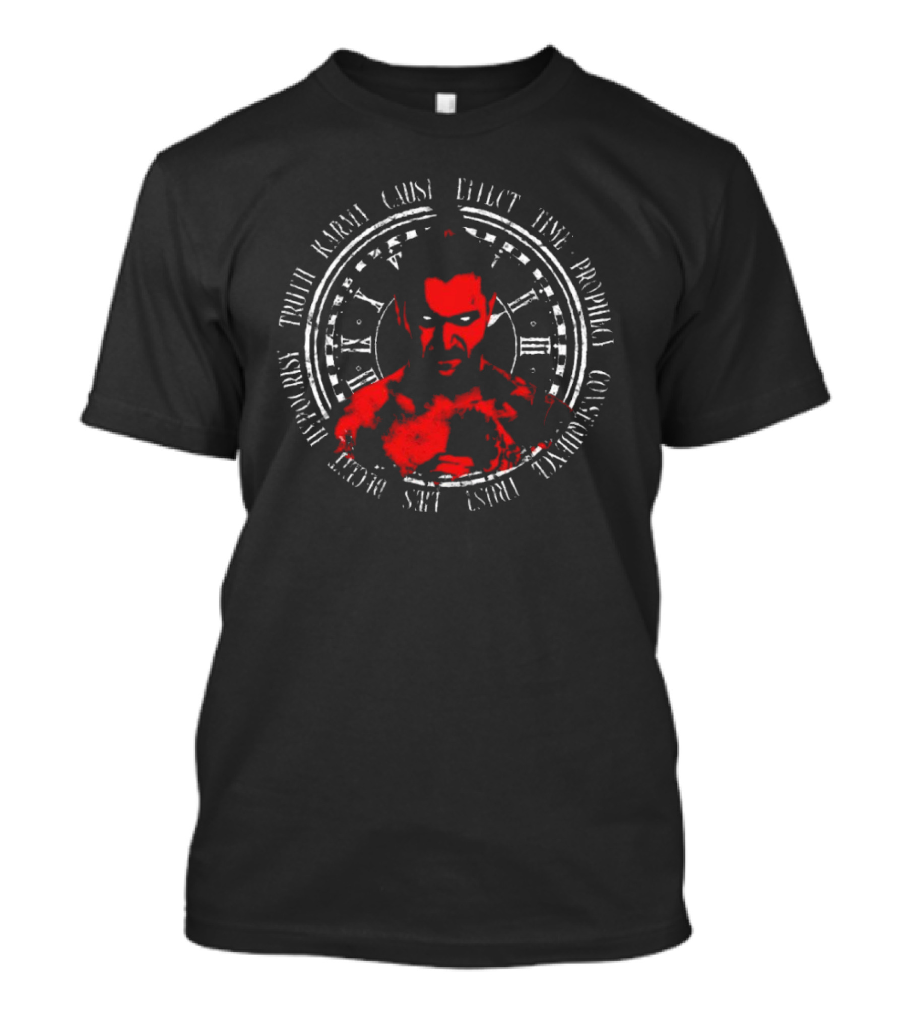Karrion Kross WWE Prophecy Truth Lies Hypocrisy Karma Time Effect Consequence T-Shirt
