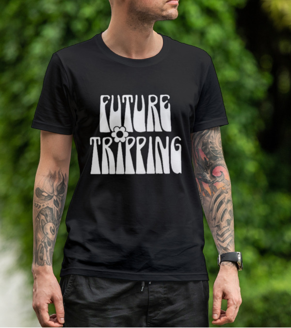 Kelsea Ballerini Future Tripping Retro Flower Text T-Shirt