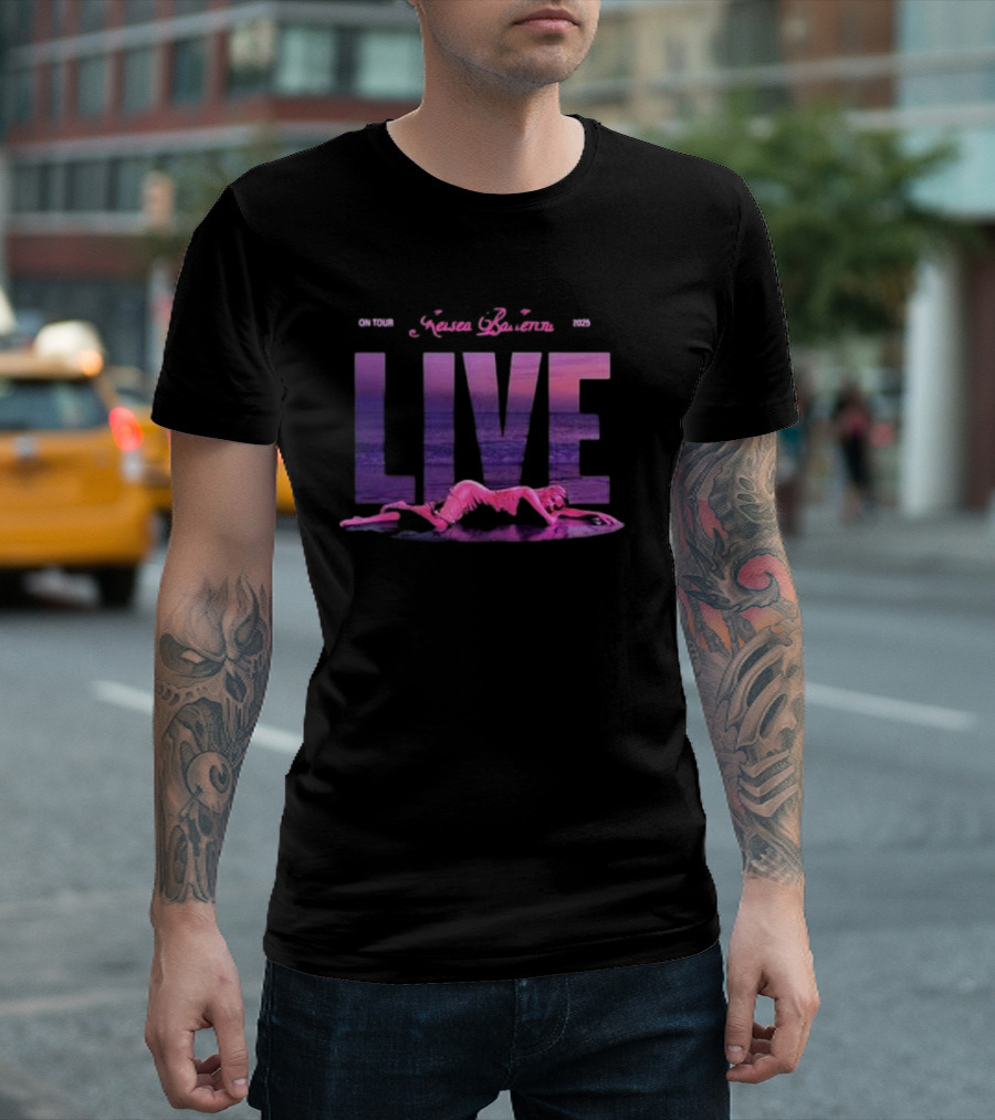 Kelsea Ballerini 2025 Tour Live Performance Outfit Imagery T-Shirt