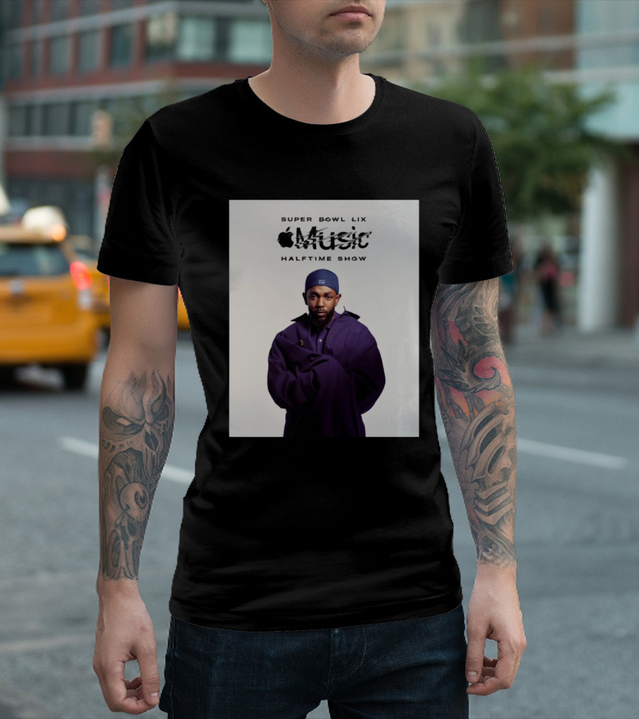 Super Bowl LIX Apple Music Halftime Show Kendrick Lamar T-Shirt