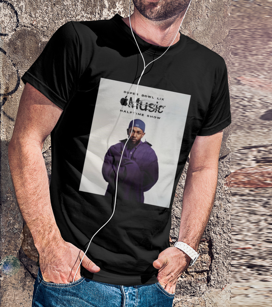 Super Bowl LIX Apple Music Halftime Show Kendrick Lamar T-Shirt