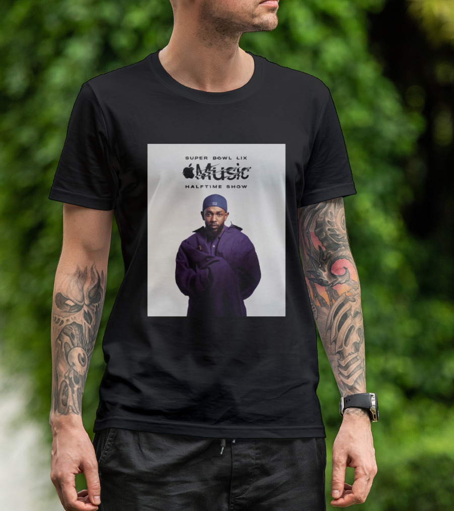 Super Bowl LIX Apple Music Halftime Show Kendrick Lamar T-Shirt